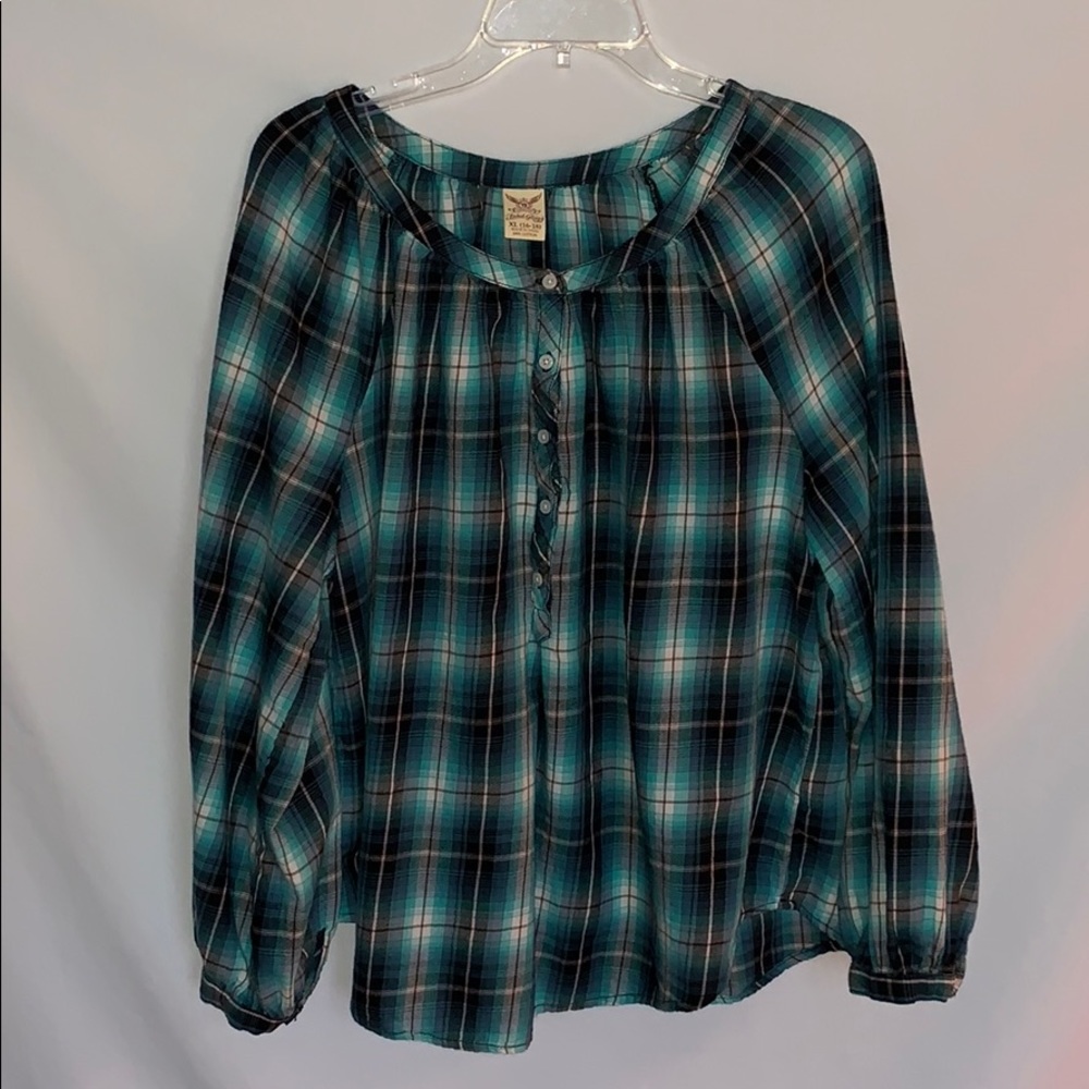 Faded Glory peasant top